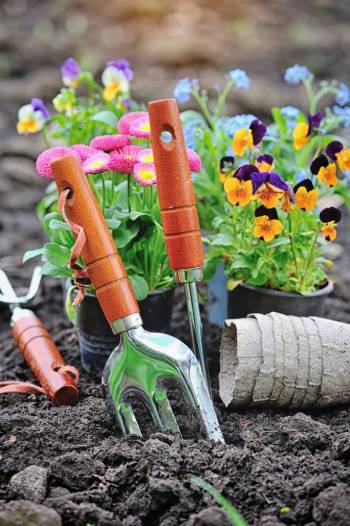 outils de jardinage