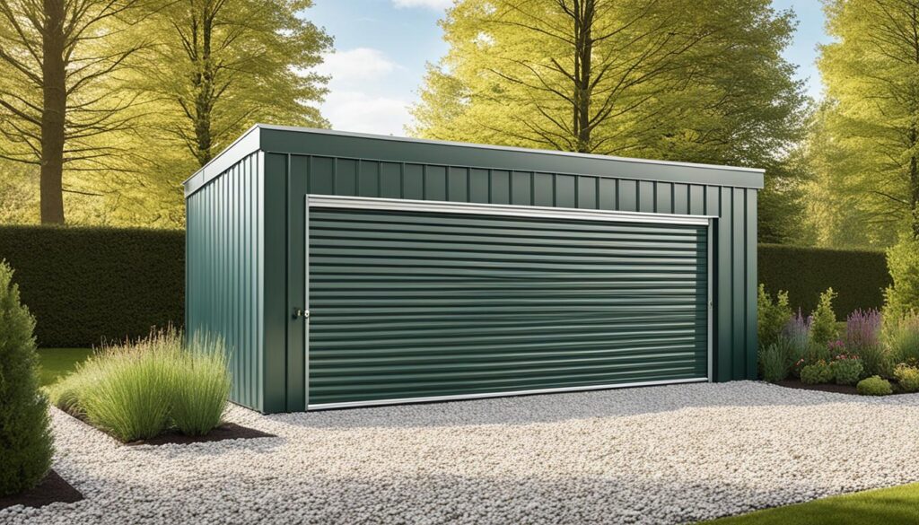 Abri de jardin m&eacute;tal Belgique