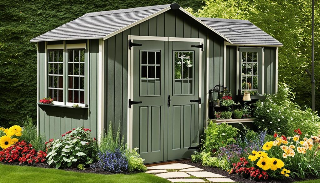 Abri de jardin polyvalent