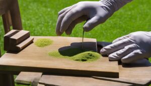 entretien meuble de jardin en bois
