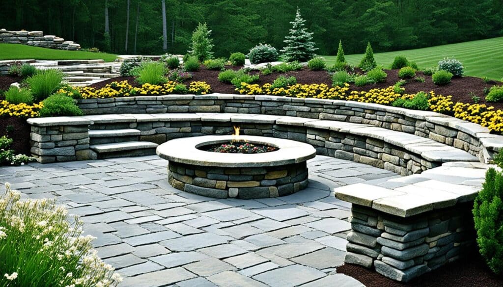 pierre reconstitu&eacute;e terrasse